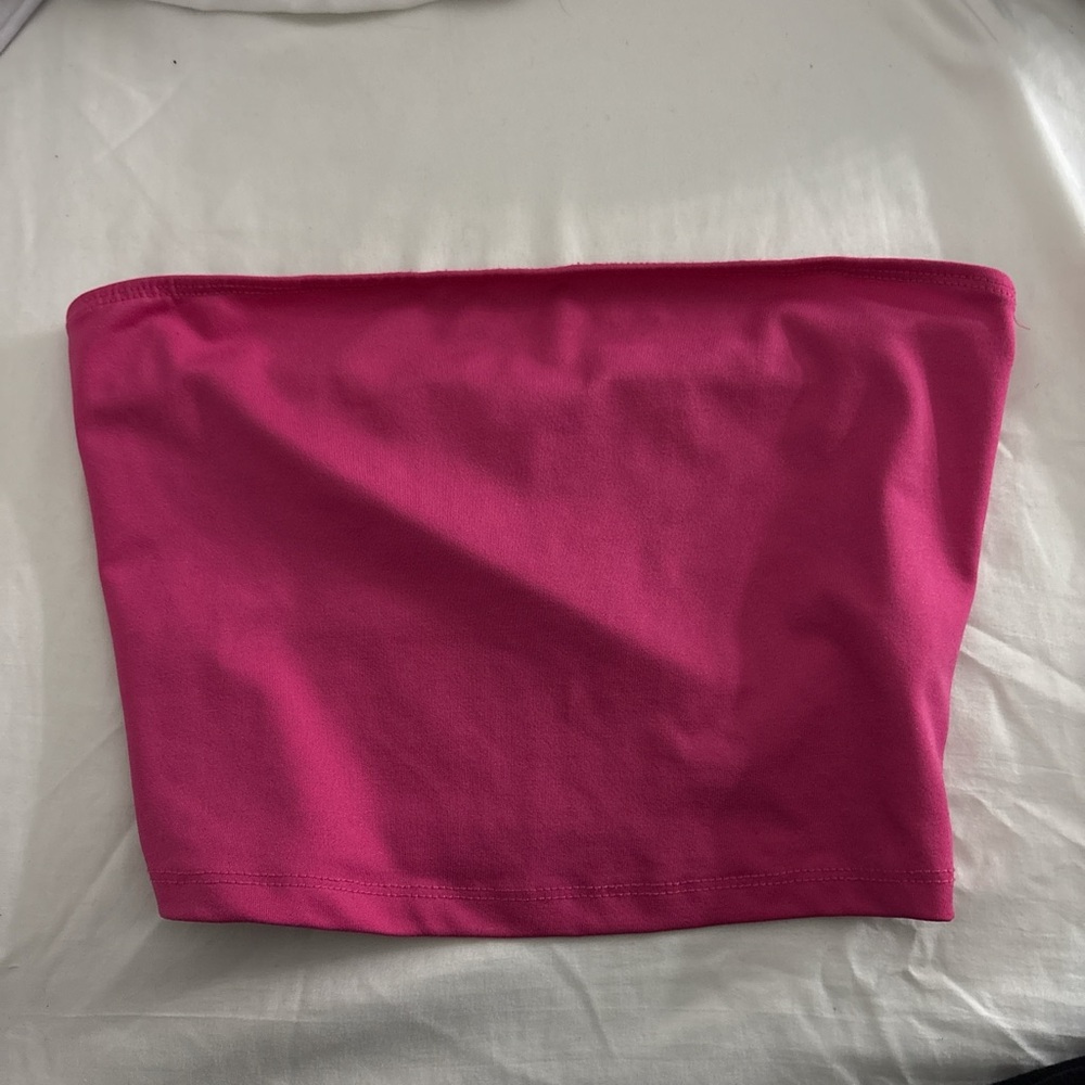 Garage Pink Crop Top